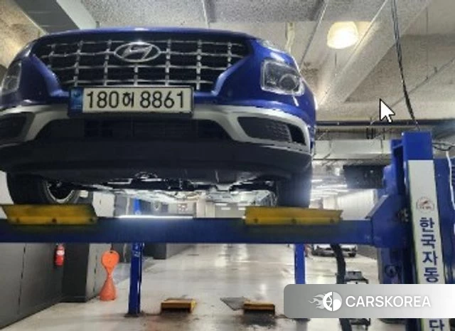 Hyundai Venue 2023 Синий из Кореи