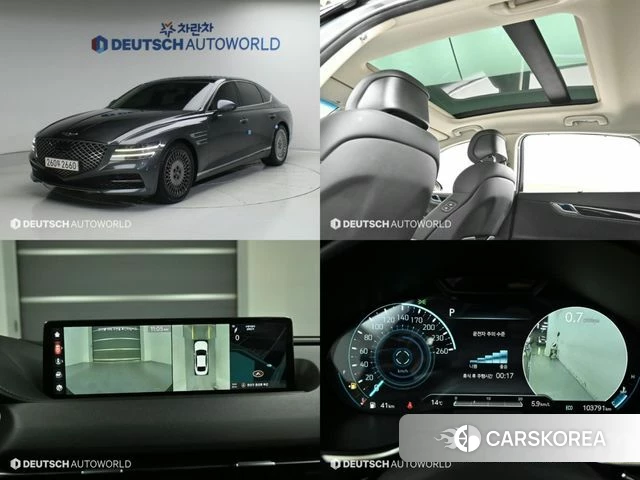 Genesis G80 (RG3) 2021 Серый из Кореи