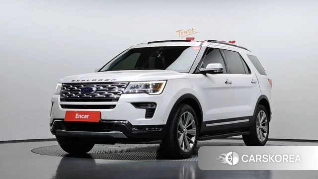 Ford Explorer 2018 Белый из Кореи
