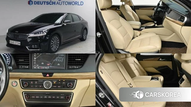 Kia Come New K7 2018 Черный из Кореи