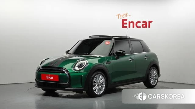 Mini Cooper 2021 Зеленый из Кореи