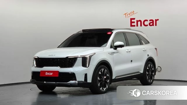 Kia The New Sorento 4th Generation 2023 Белый из Кореи