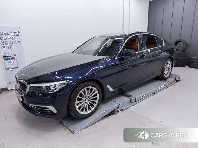 BMW 5 Series (G30) 2020 Синий из Кореи