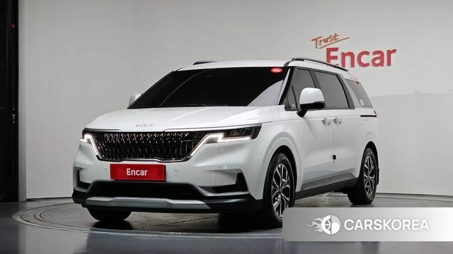 Kia Carnival 4th generation 2023 Белый из Кореи