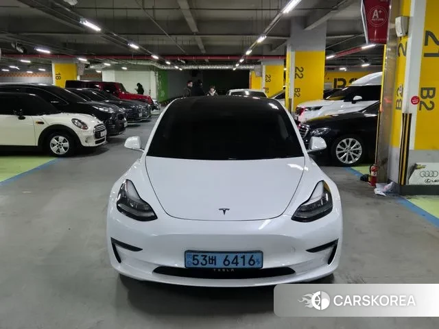 Tesla Model 3 2020 Белый из Кореи