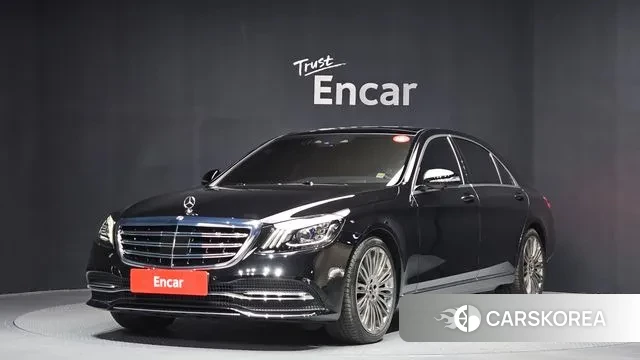 Mercedes-Benz S-Class W222 2018 Черный из Кореи