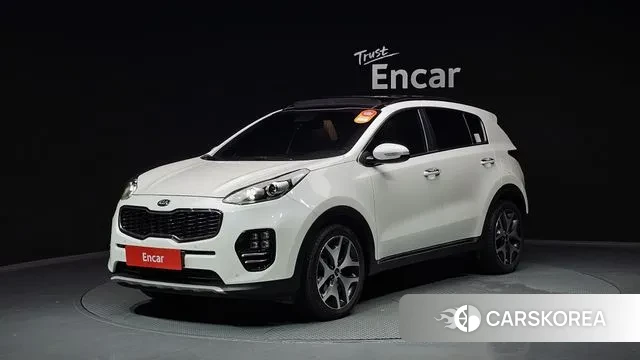Kia Sportage 4th Generation 2018 Белый из Кореи