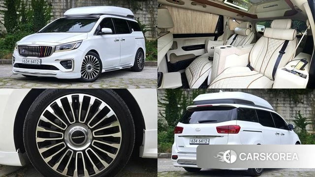 Kia The New Carnival 2018 Белый из Кореи