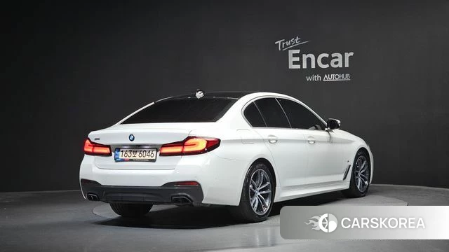 BMW 5 Series (G30) 2020 Белый из Кореи