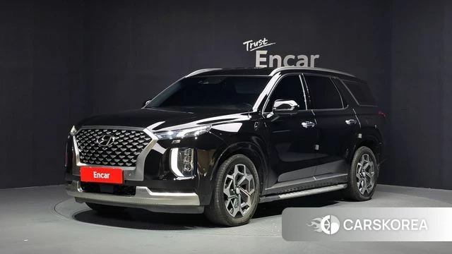 Hyundai Palisade 2021 Черный из Кореи
