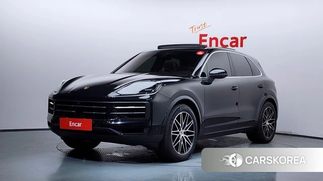 Porsche Cayenne (PO536) 2025 Черный из Кореи