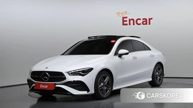 Mercedes-Benz CLA-Class C118 2024 Белый из Кореи