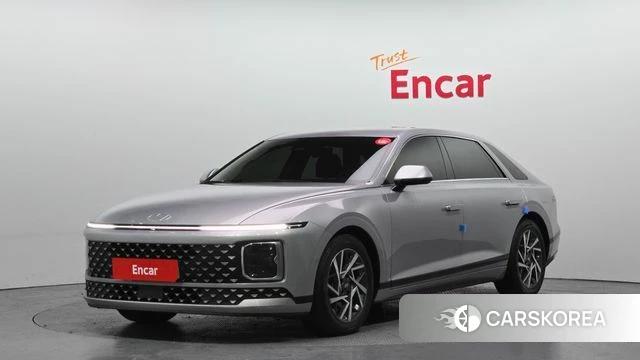 Hyundai Grandeur (GN7) 2023 Серебристо-серый из Кореи