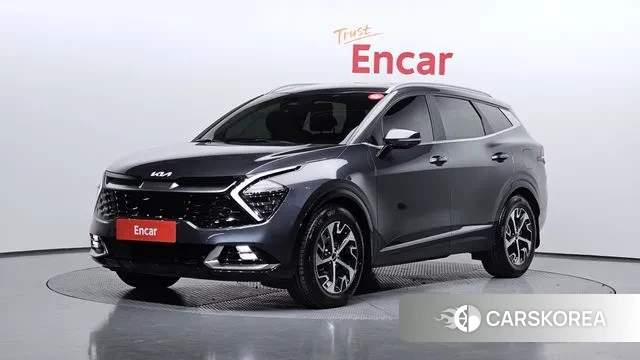 Kia Sportage 5th Generation Hybrid 2021 Серый из Кореи