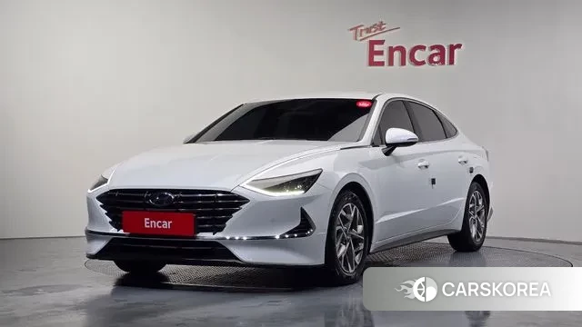 Hyundai Sonata (DN8) 2021 Белый из Кореи