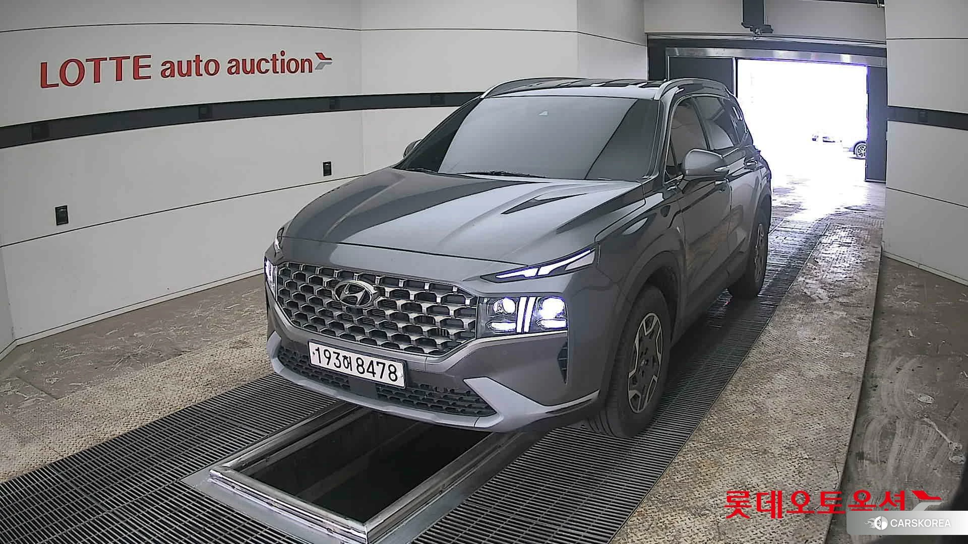 Hyundai Santa Fe Hybrid 2023 Magnetic Grey Metallic из Кореи