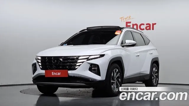 Hyundai Tucson Hybrid (NX4) 2021 Белый из Кореи