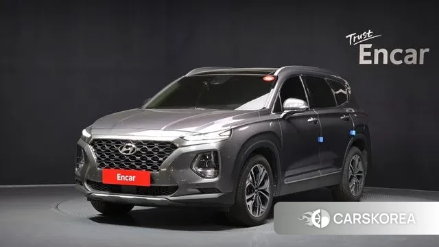 Hyundai Santa Fe TM 2018 Серый из Кореи