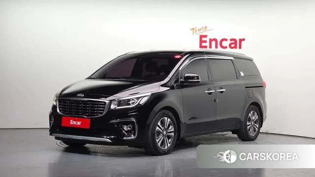 Kia The New Carnival 2018 Черный из Кореи