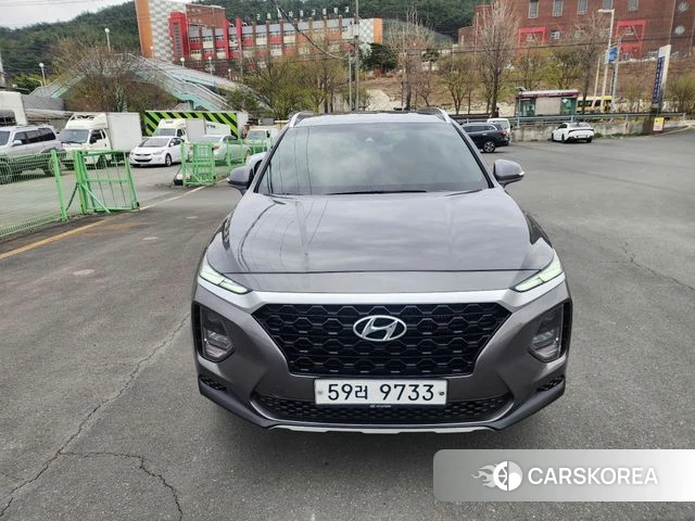 Hyundai Santa Fe TM 2019 Серый из Кореи