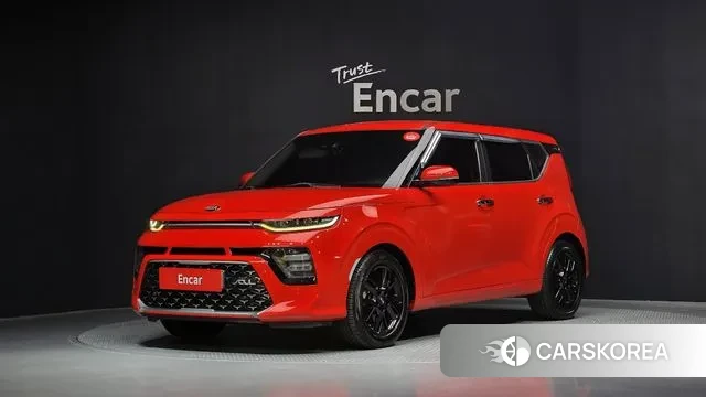 Kia Soul Booster 2019 Красный из Кореи