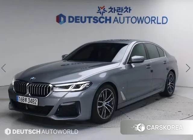 BMW 5 Series (G30) 2023 Серебряный из Кореи