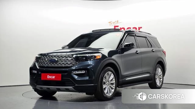 Ford Explorer 6th Generation 2023 Синий из Кореи
