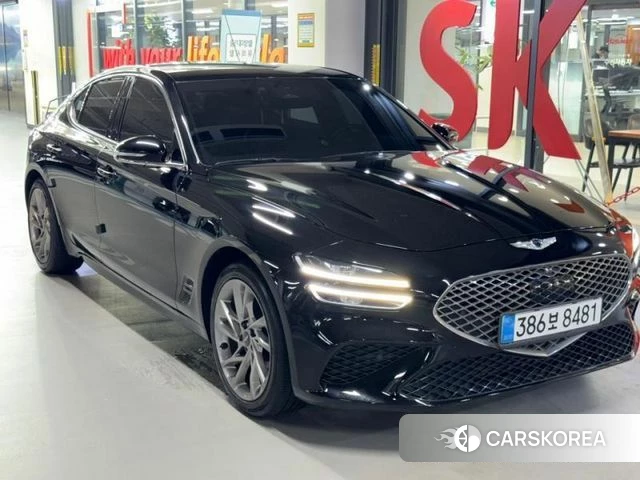 Genesis The New G70 2021 Черный из Кореи