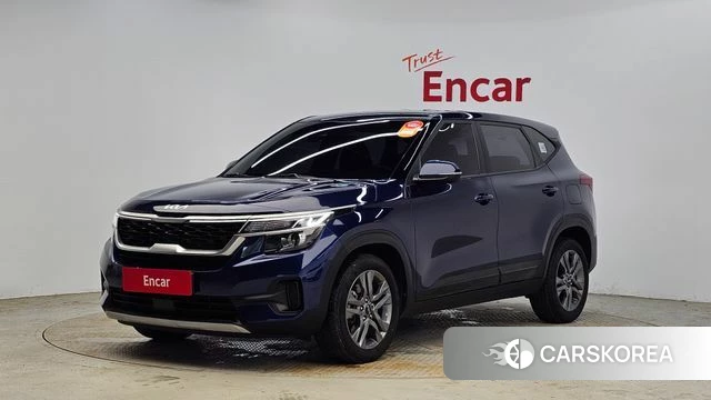 Kia Seltos 2022 Синий из Кореи