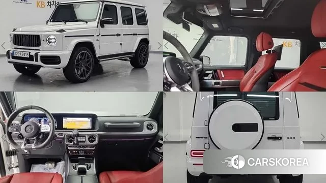 Mercedes-Benz G-Class W463b 2022 Белый из Кореи