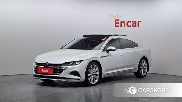 Volkswagen Arteon 2022 Белый из Кореи