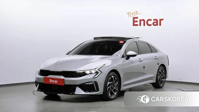 Kia The New K5 Hybrid 3rd generation 2024 Серый из Кореи