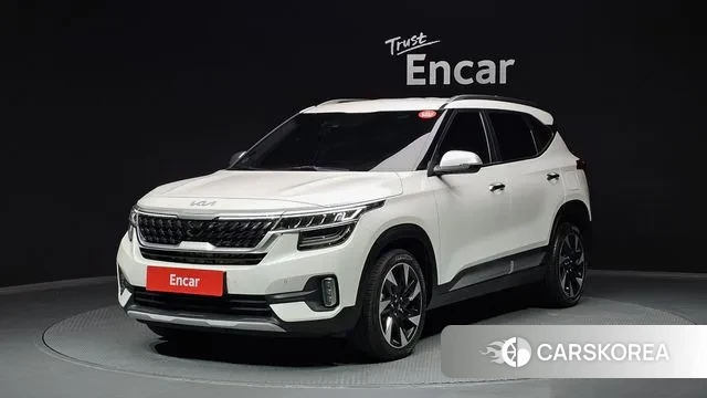Kia Seltos 2021 Белый из Кореи