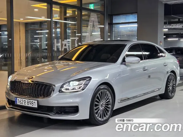 Kia More K9 2021 Серебристо-серый из Кореи