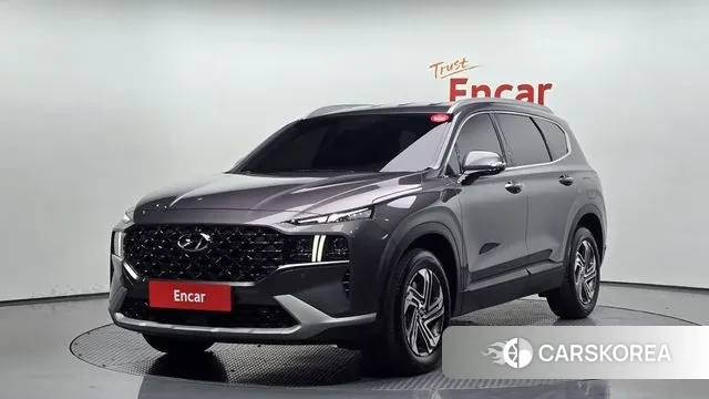 Hyundai The New Santa Fe 2022 Серый из Кореи