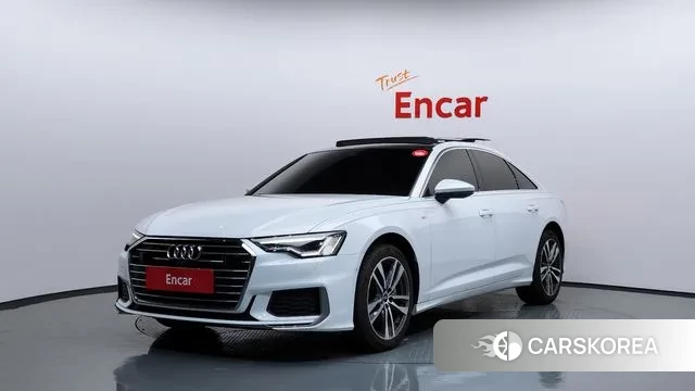 Audi A6 (C8) 2021 Белый из Кореи