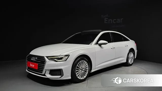 Audi A6 (C8) 2021 Белый из Кореи