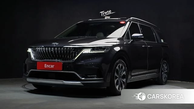 Kia Carnival 4th generation 2021 Серый из Кореи