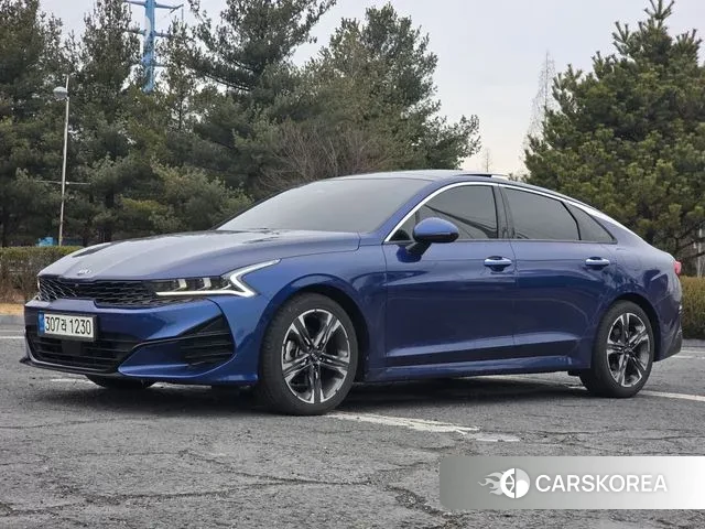 Kia K5 3rd generation 2021 Синий из Кореи