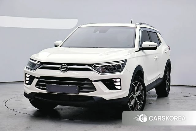 Ssangyong Beautiful Korando 2021 Жемчужный цвет из Кореи