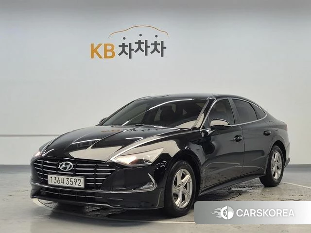 Hyundai Sonata (DN8) 2019 Черный из Кореи