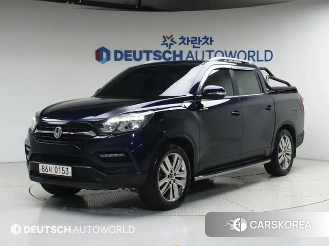 Ssangyong Rexton Sports 2021 Синий из Кореи