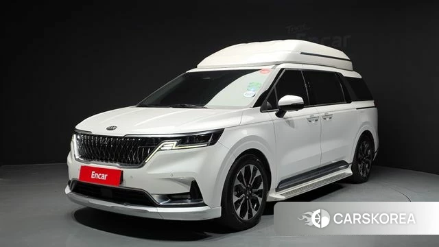 Kia Carnival 4th generation 2021 Белый из Кореи
