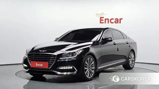 Genesis G80 2018 Черный из Кореи