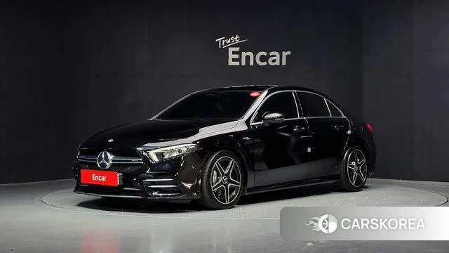 Mercedes-Benz A-Class W177 2021 Черный из Кореи