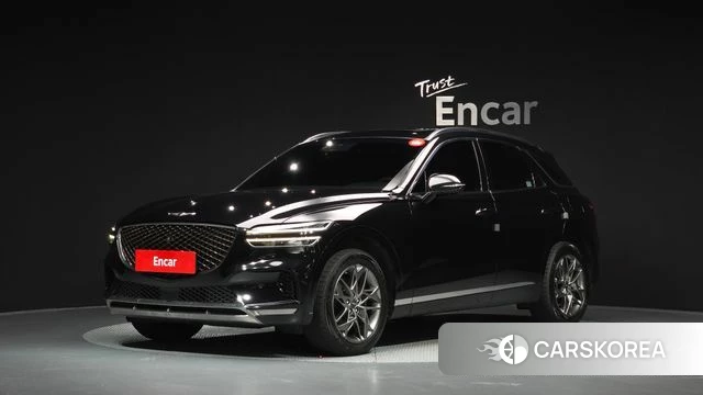 Genesis GV70 2021 Черный из Кореи