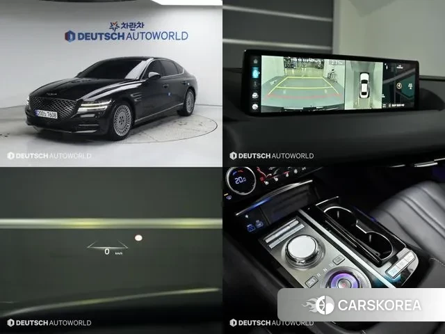 Genesis G80 (RG3) 2022 Черный из Кореи