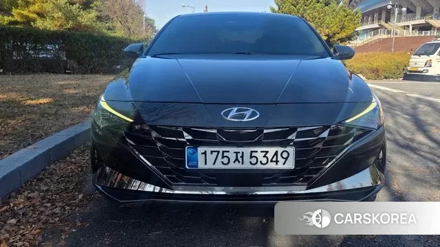 Hyundai Avante (CN7) 2021 Цвет тростника из Кореи