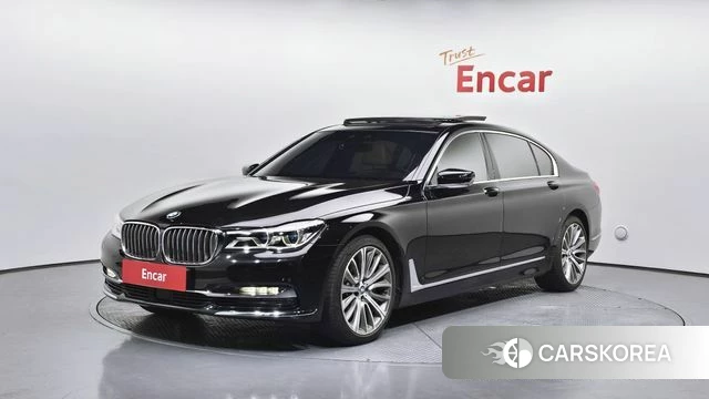 BMW 7 Series (G11) 2018 Черный из Кореи