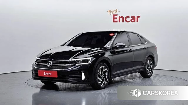 Volkswagen 7th Generation of Jetta 2024 Черный из Кореи